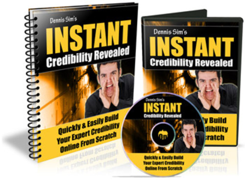 Product picture Instant Credibility Revealed with MRR